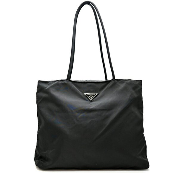 Prada Women's and Men's Nylon Tote Bag in Nero (Black) - Picture 1 of 10